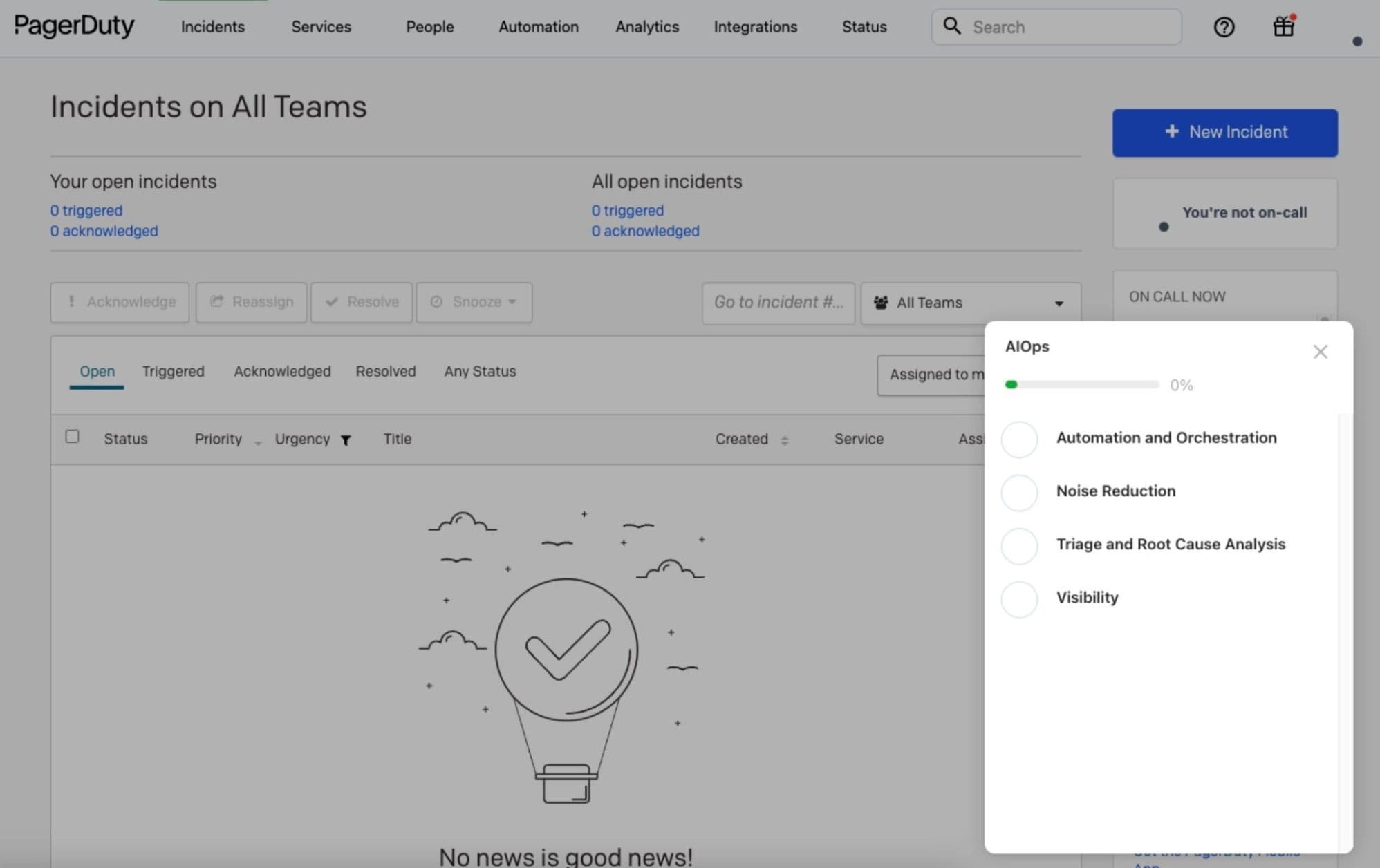 PagerDuty homepage