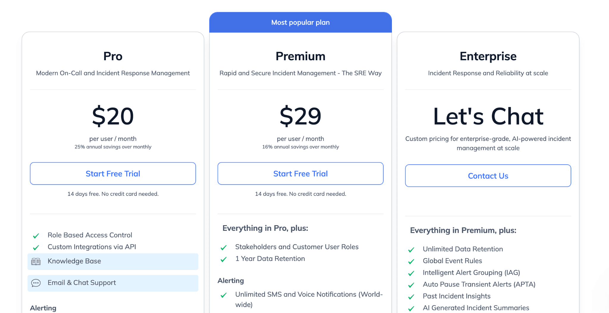Squadcast pricing plans