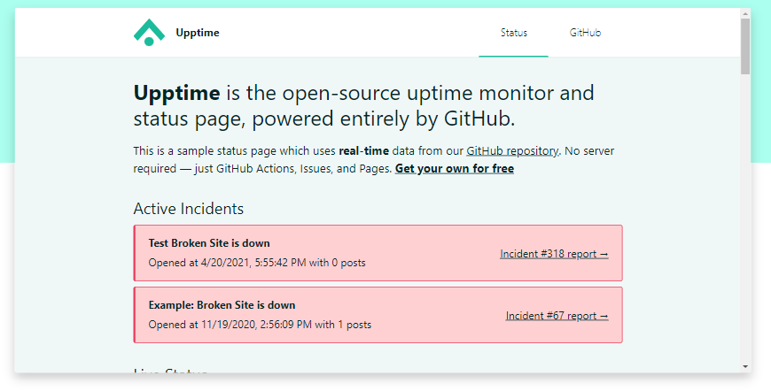 10 Best Free & Open Source Status Page Tools - Instatus blog