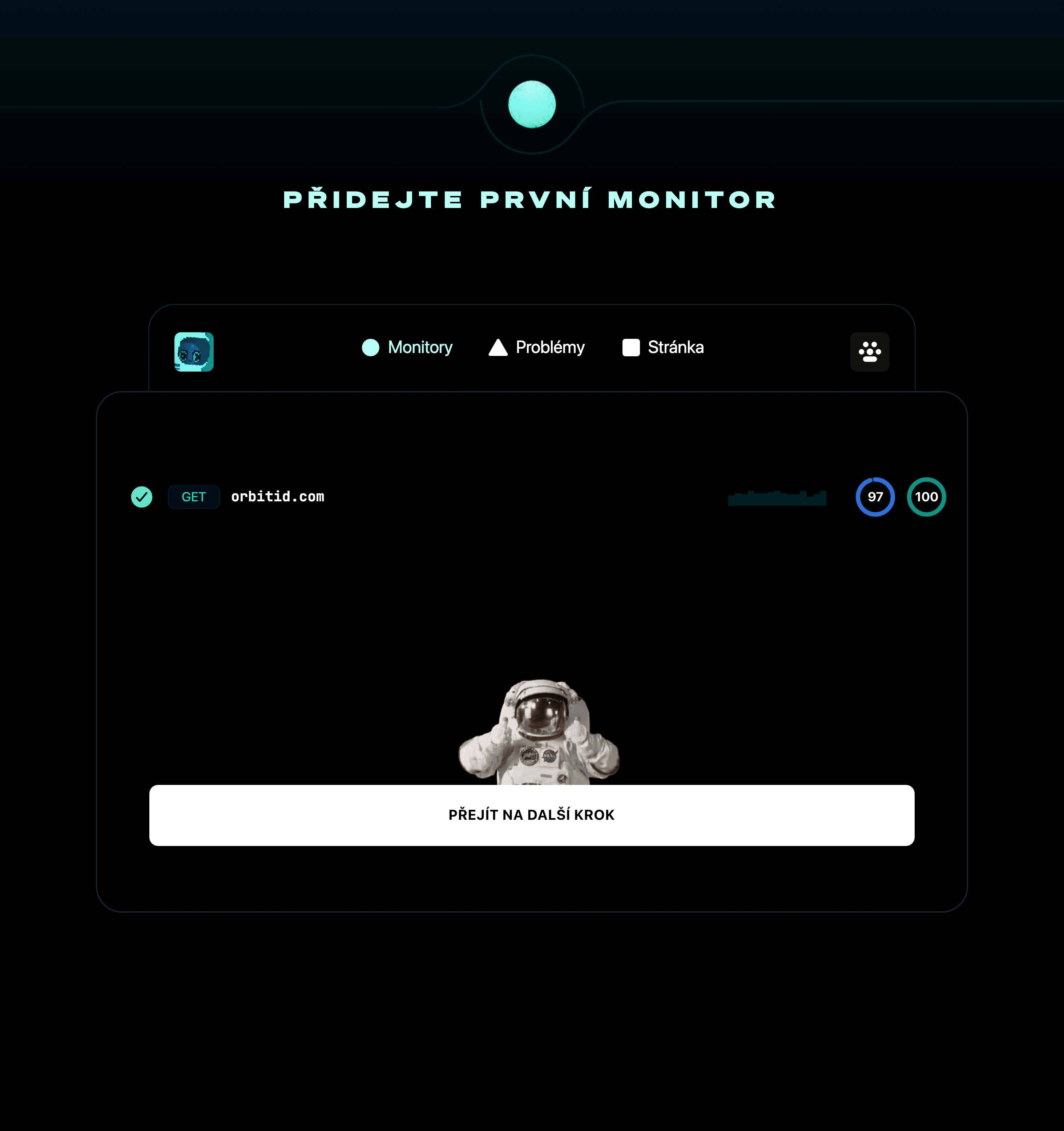 Monitor přidán