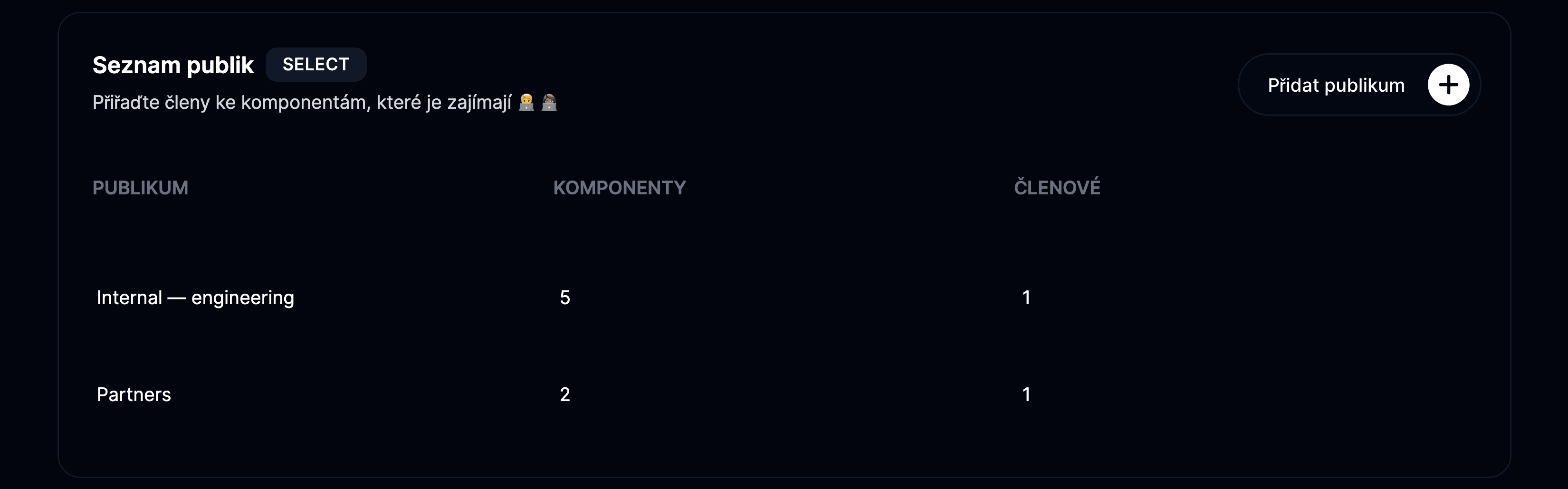 Změna nastavení