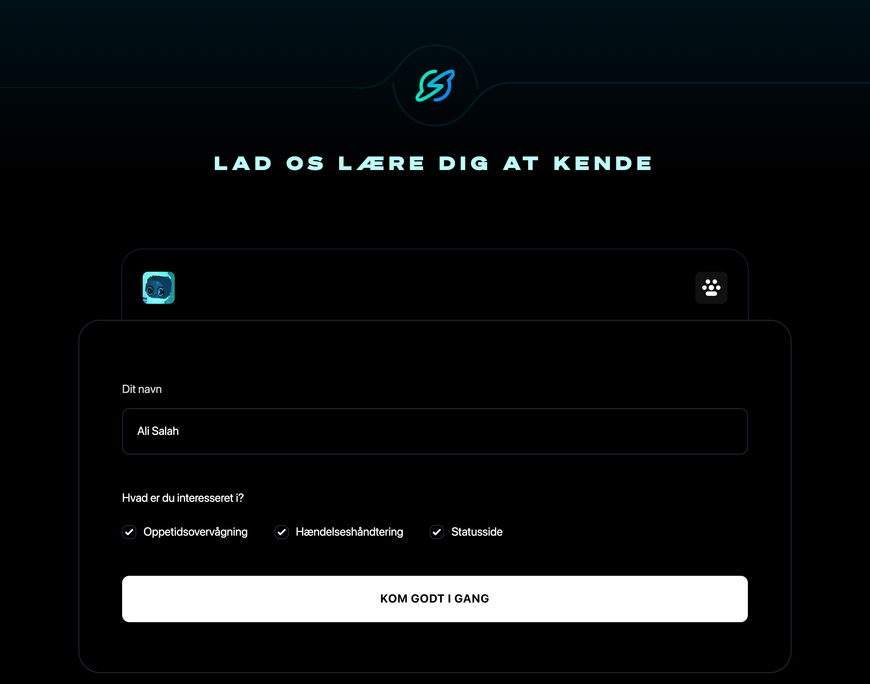 Lad os lære dig at kende