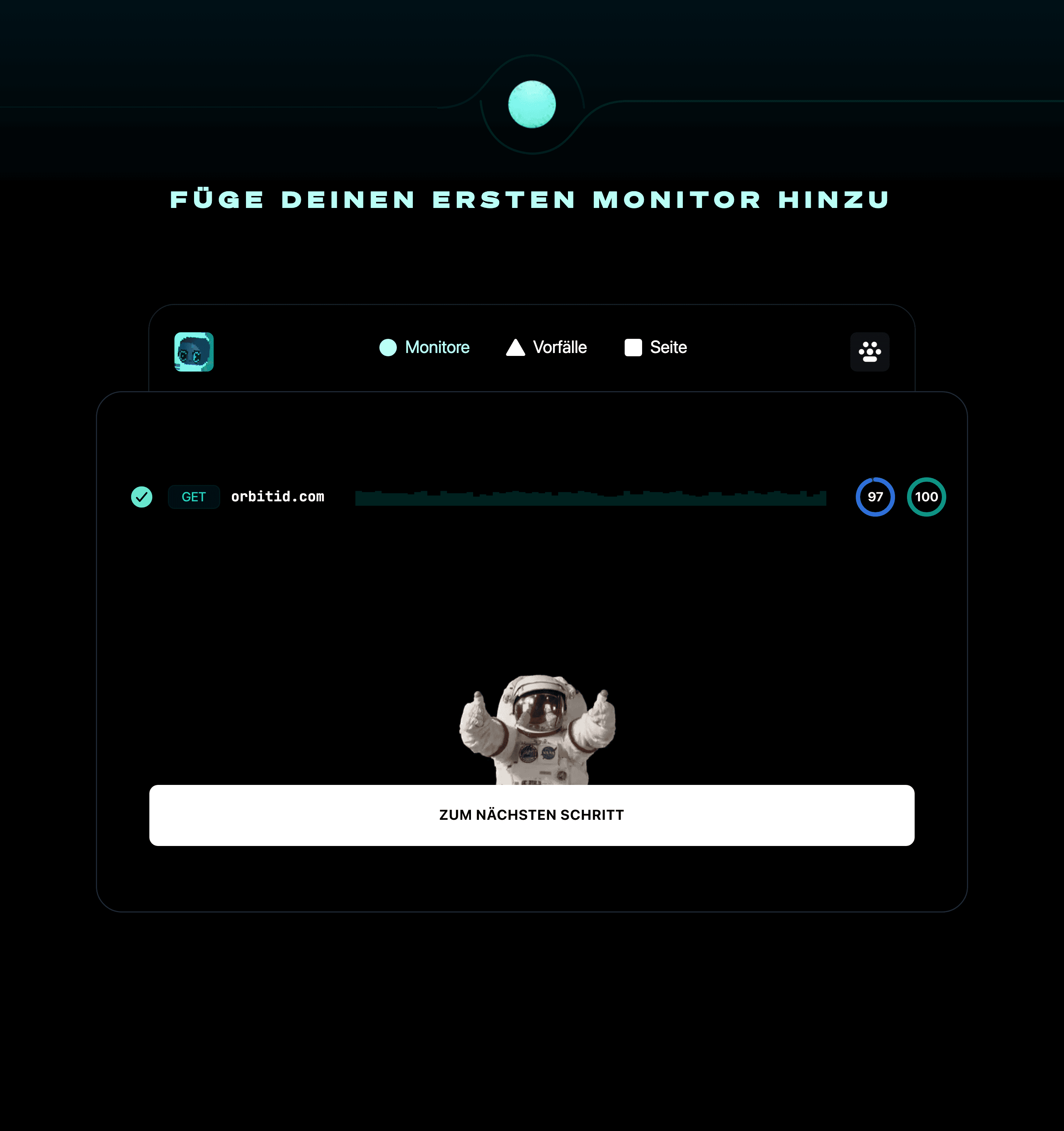 Monitor hinzugefügt