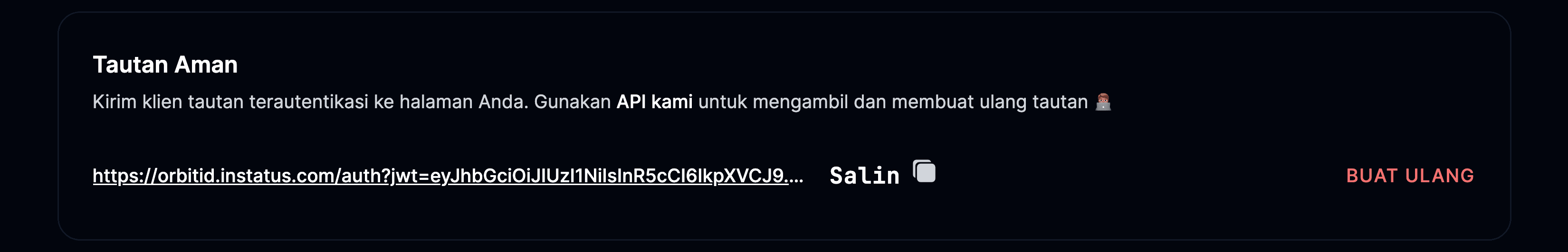 Tautan aman