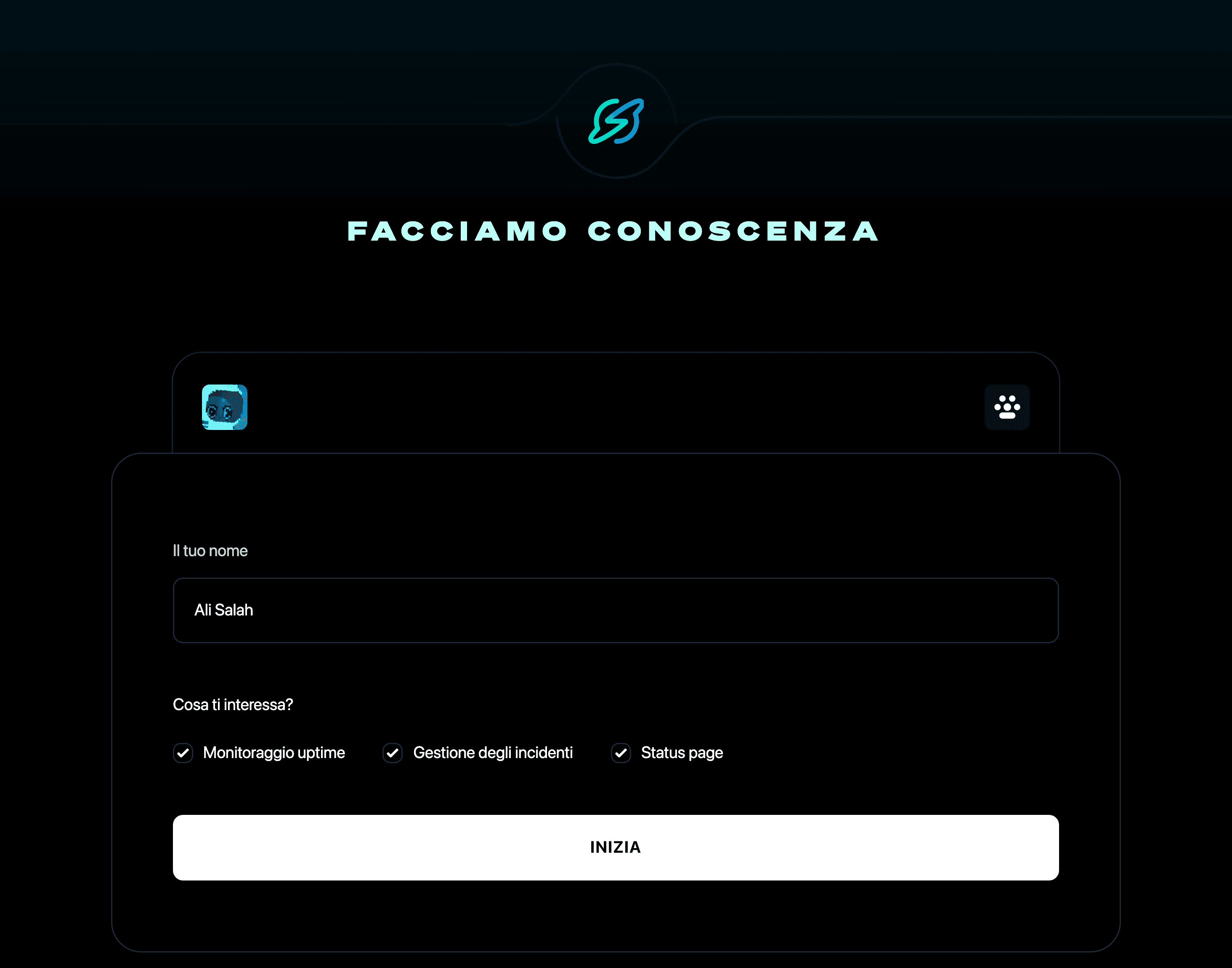 Facciamo conoscenza