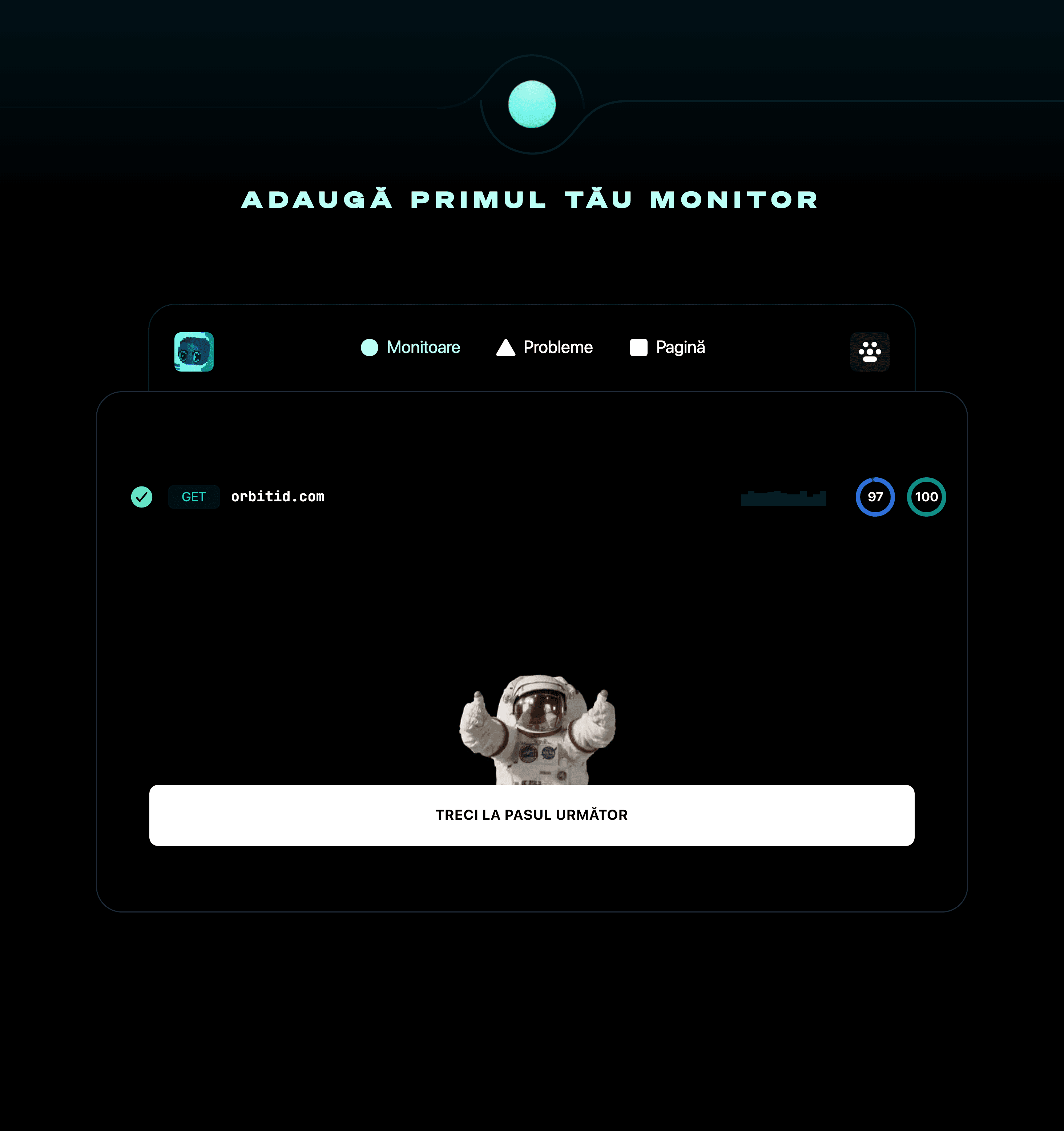 Monitor adăugat