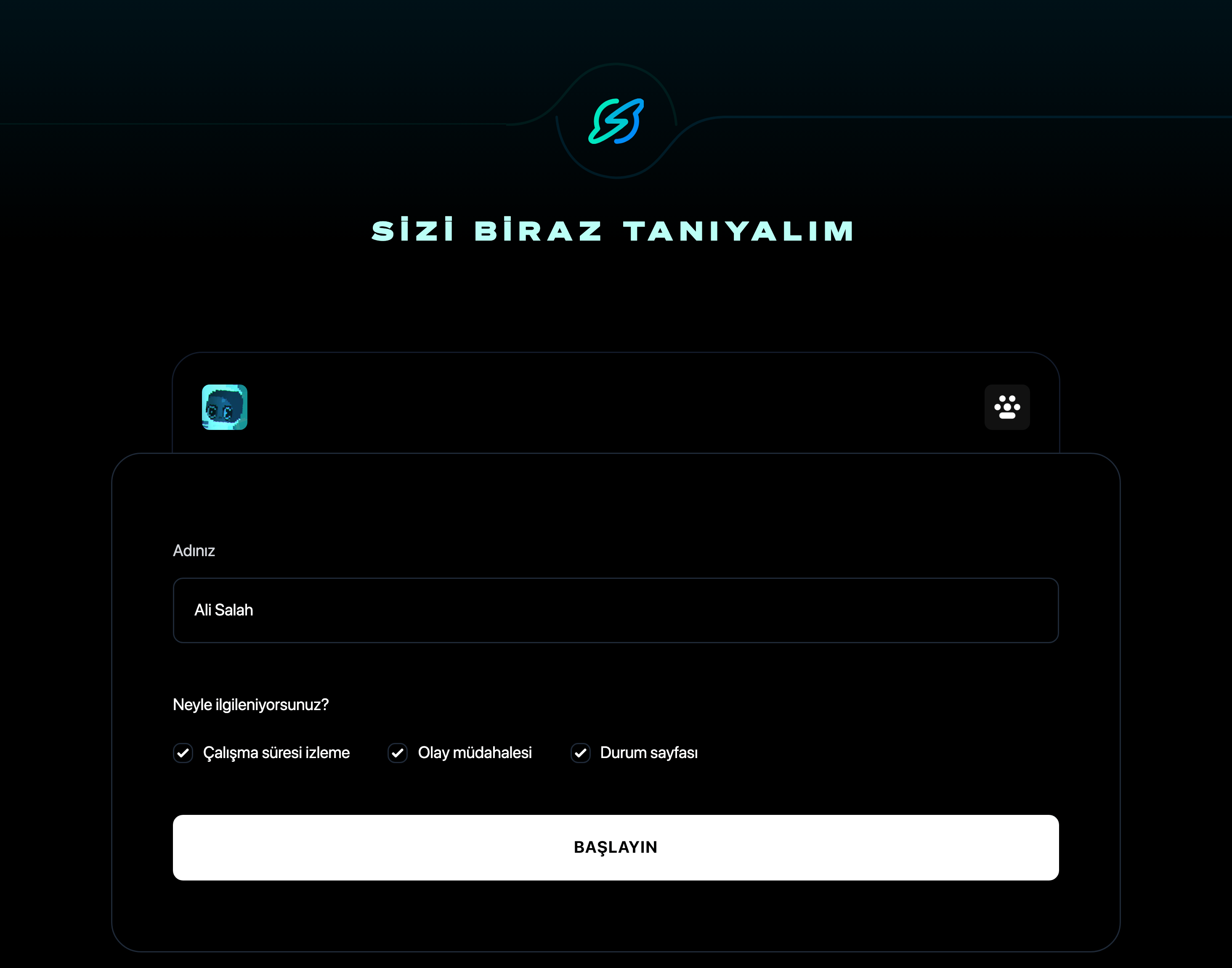 Sizi tanıyalım