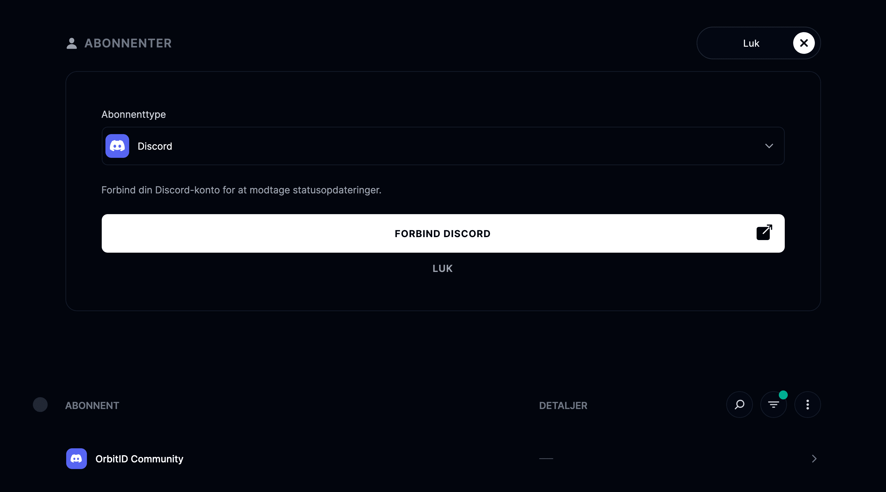 Discord-integration