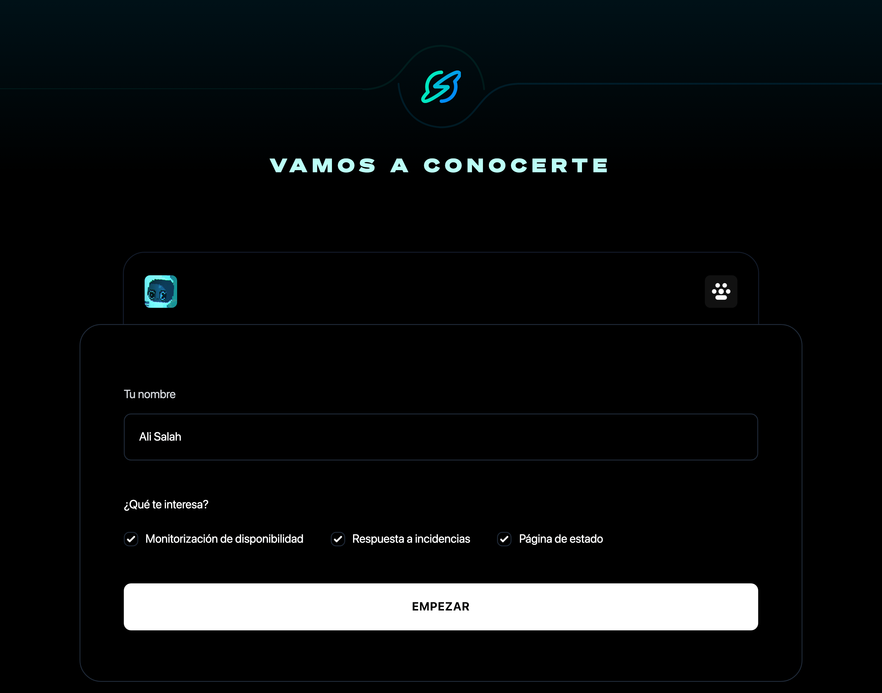 Vamos a conocerte