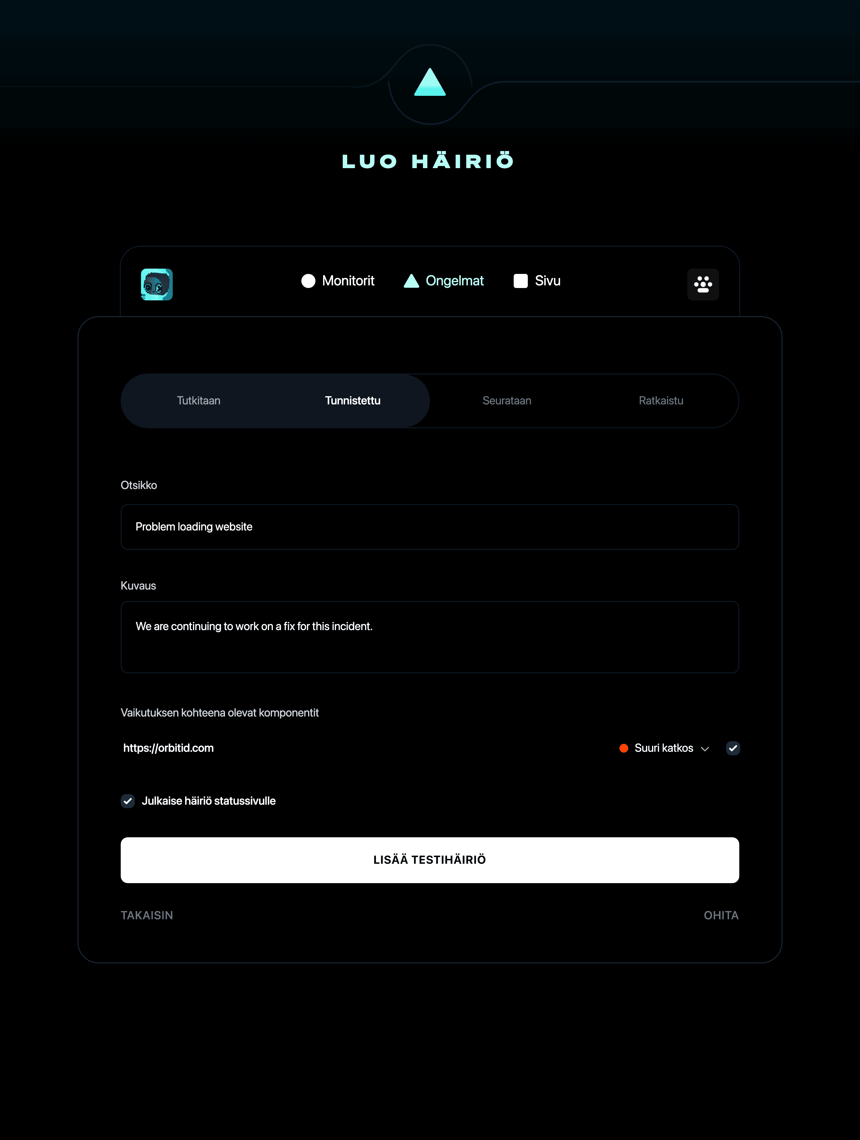 Luo häiriö