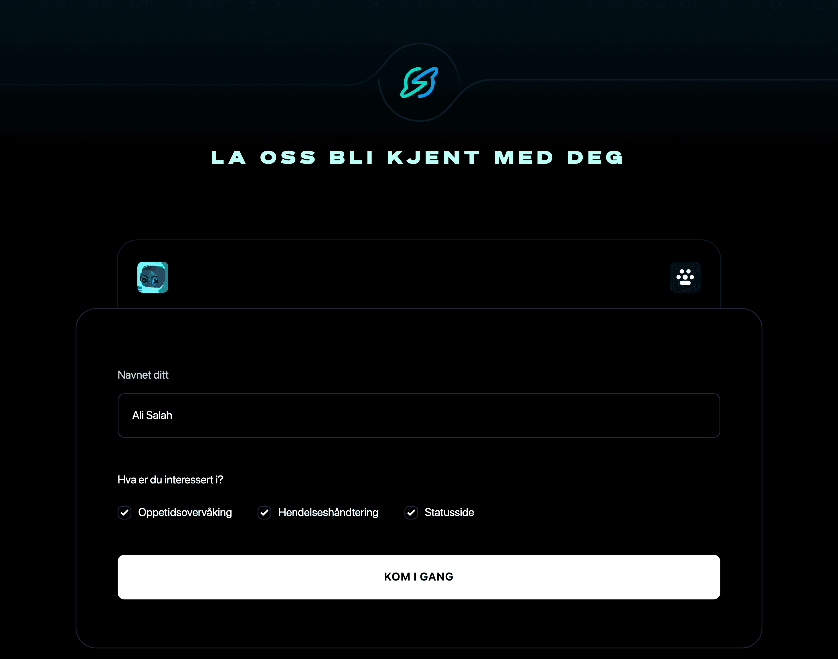 La oss bli kjent med deg