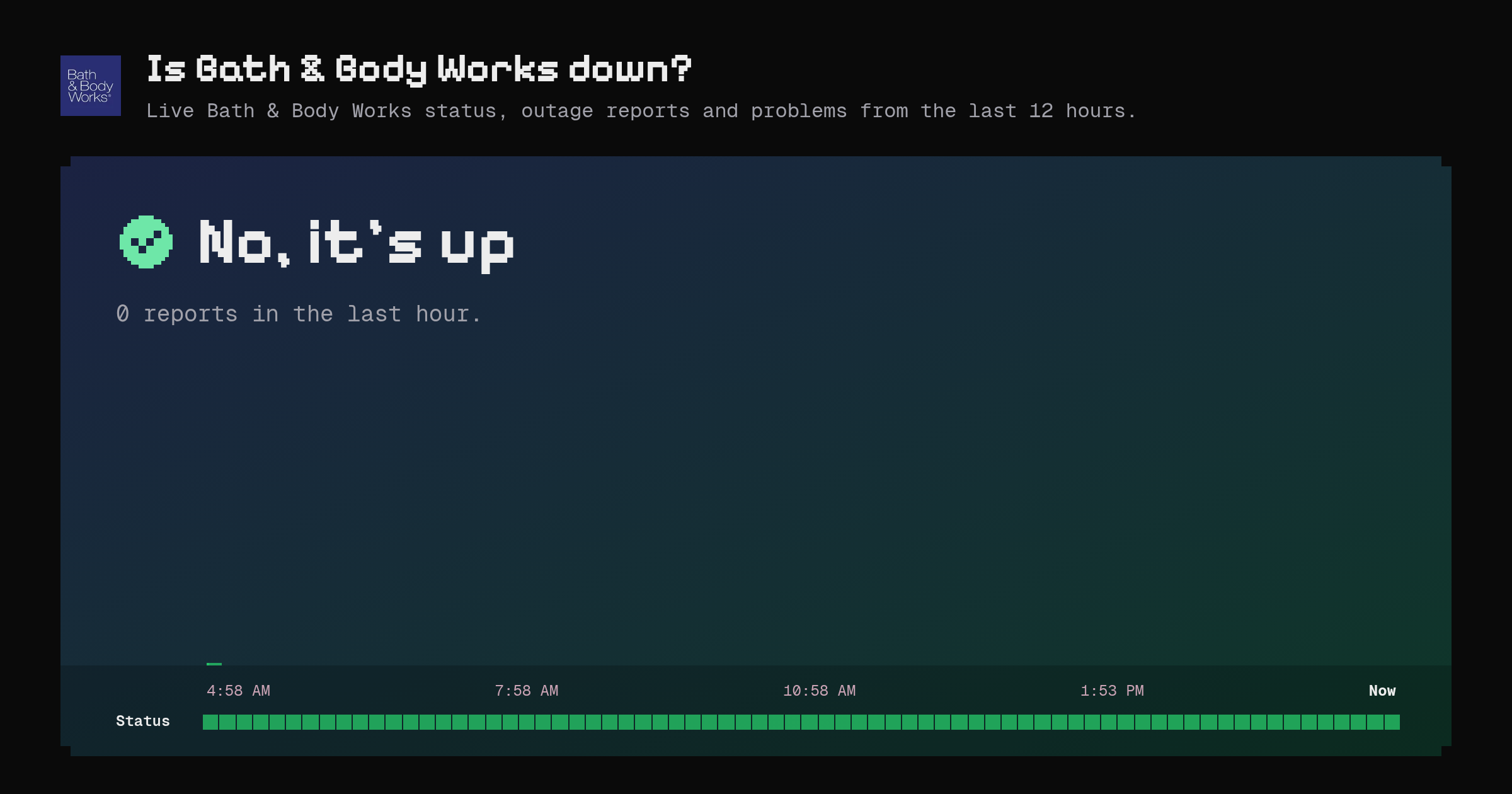 Is Bath & Body Works down? Live status and outage reports