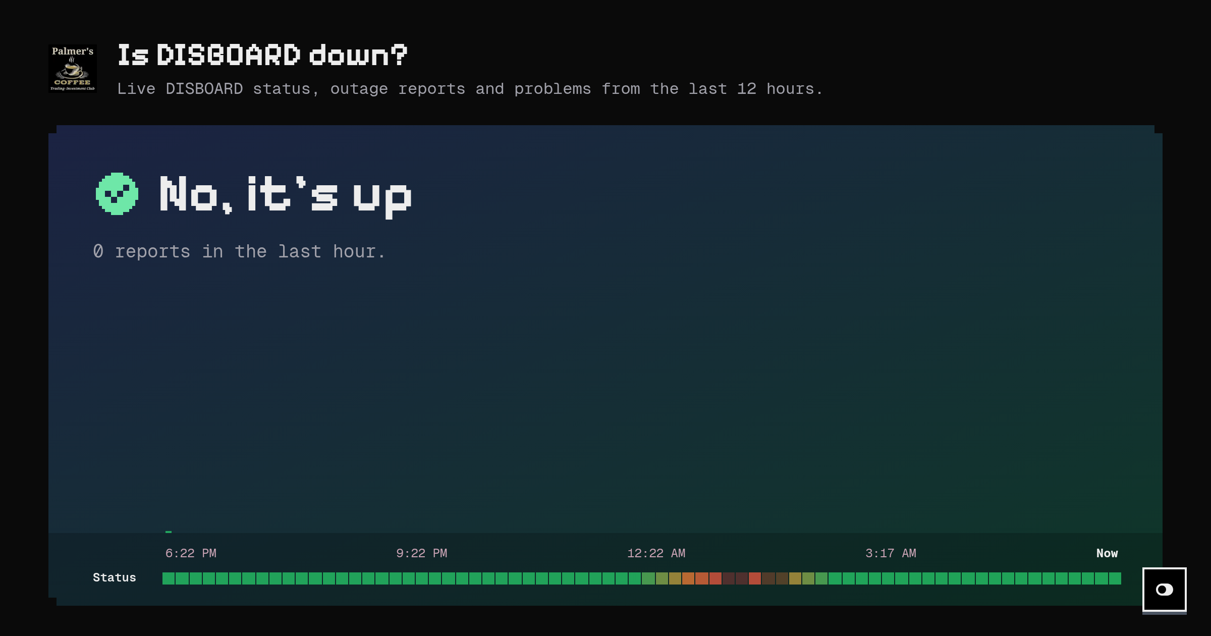 Is DISBOARD down? · now/disboard.org – Instatus Now