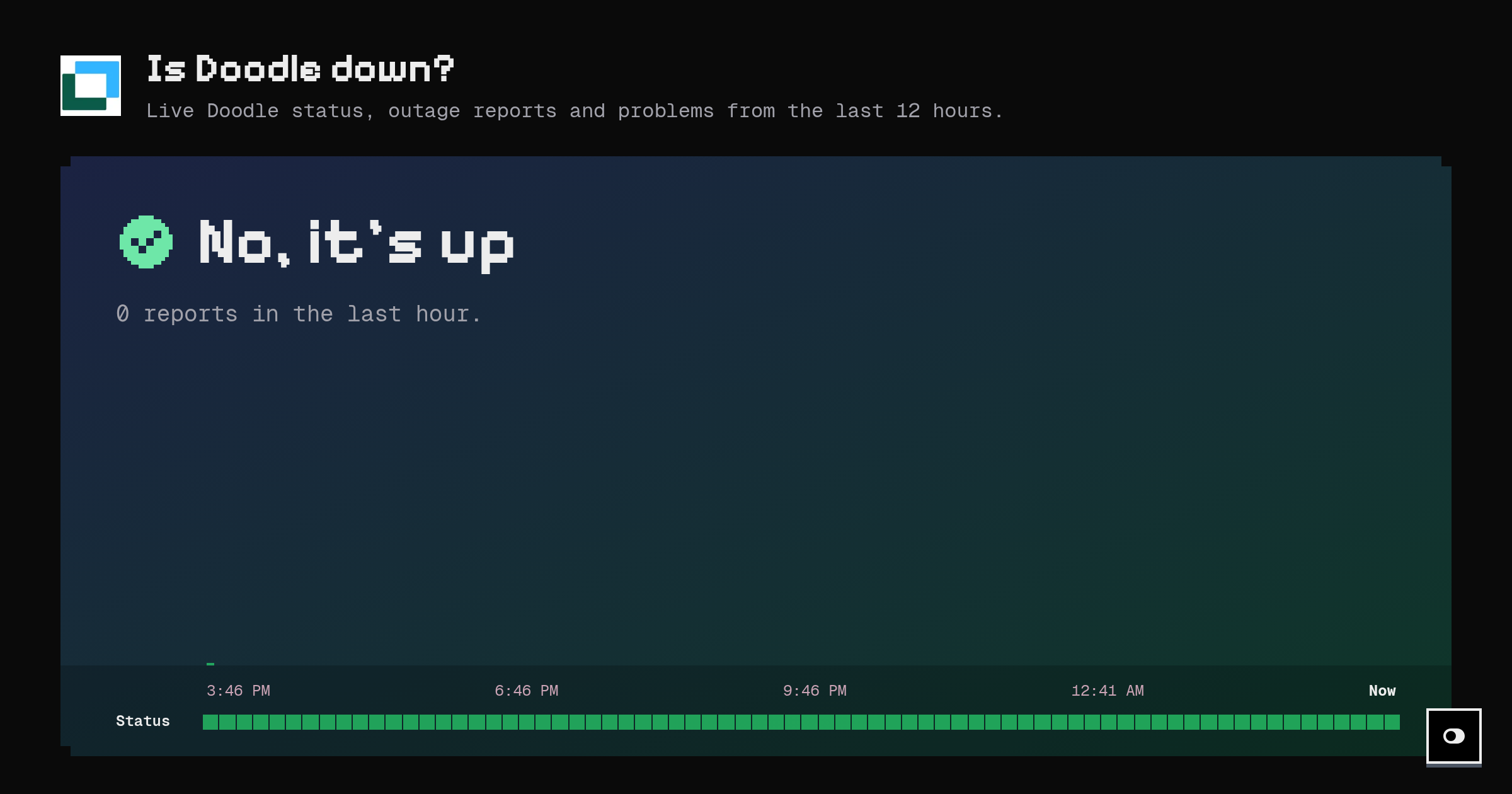 Is Doodle down? Live status and outage reports