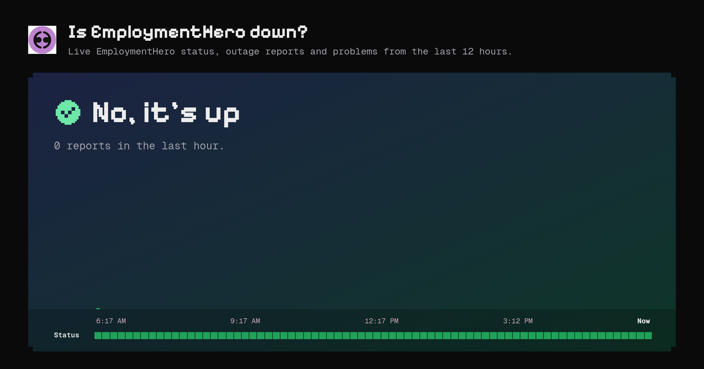 Is EmploymentHero down? Live status and outage reports