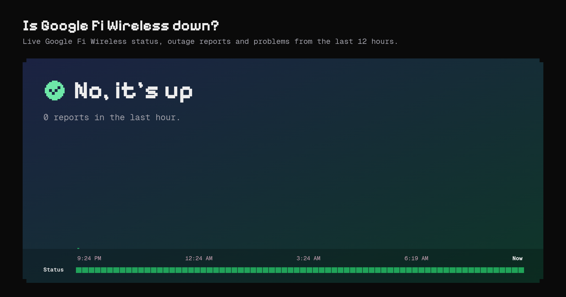 Is Google Fi Wireless down? Live status and outage reports