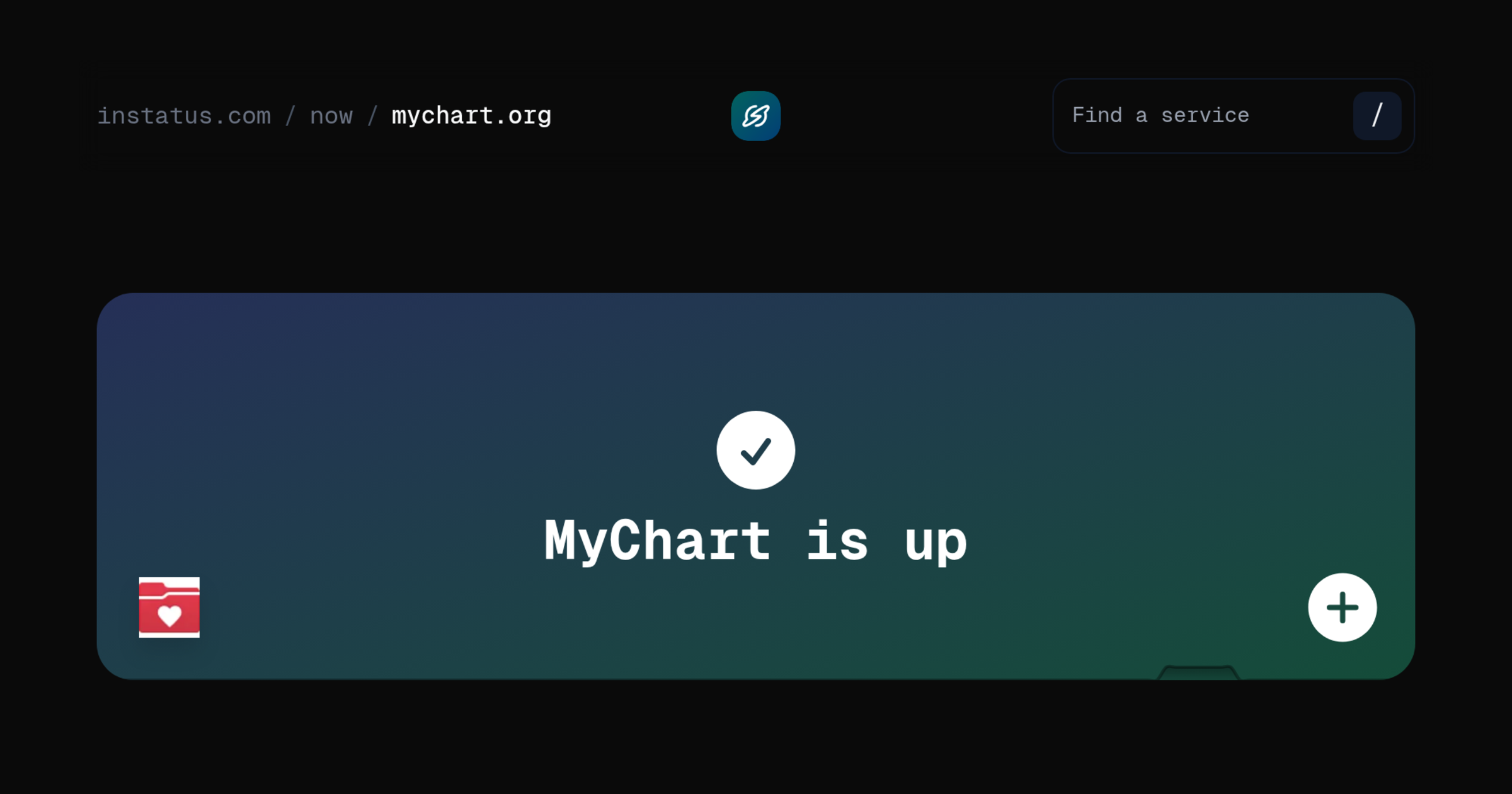 Is MyChart down? · Instatus Now