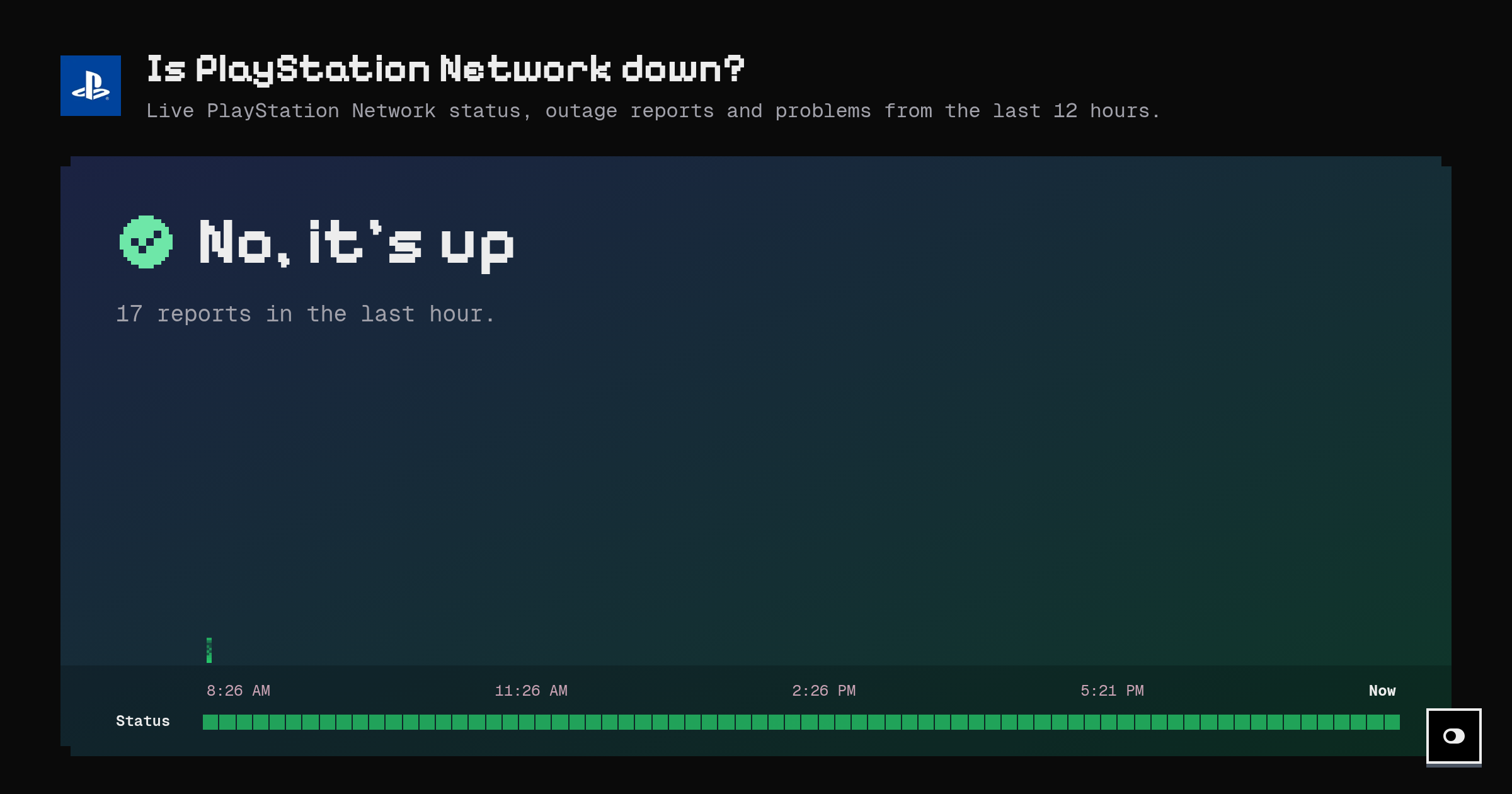 Is PlayStation Network down? · now/playstation.com – Instatus Now