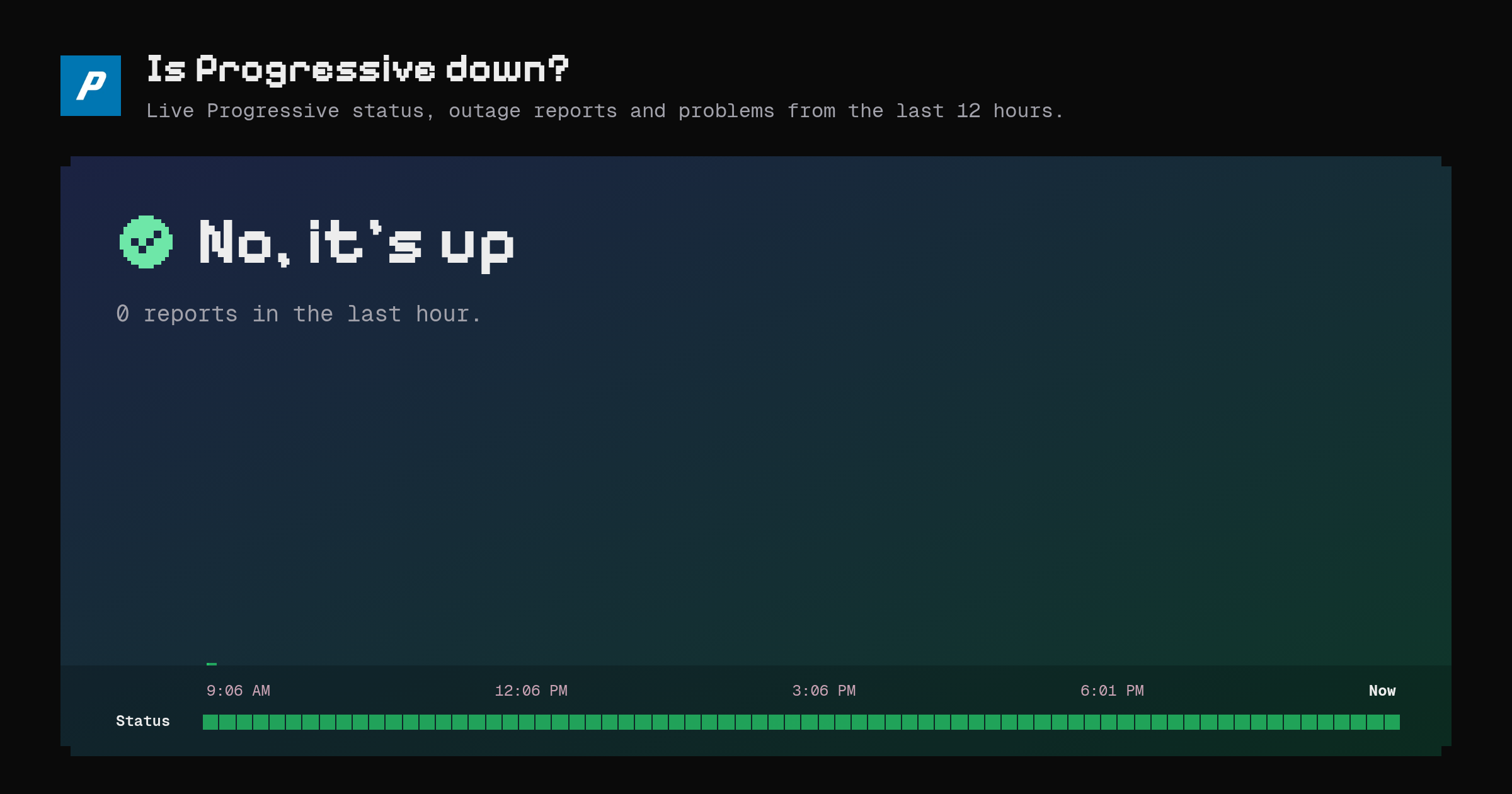 Is Progressive down? Live status and outage reports