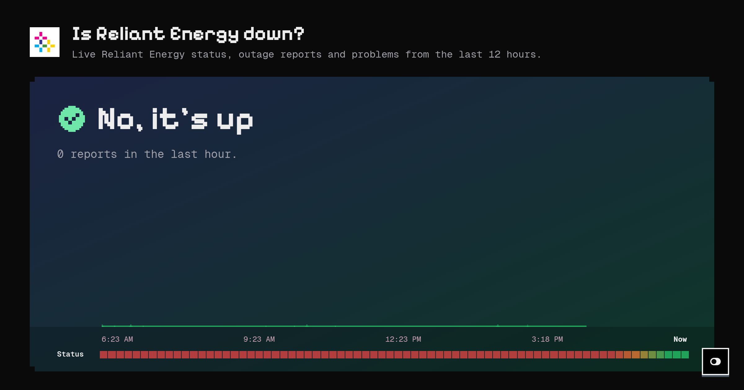 Is Reliant Energy down? Live status and outage reports