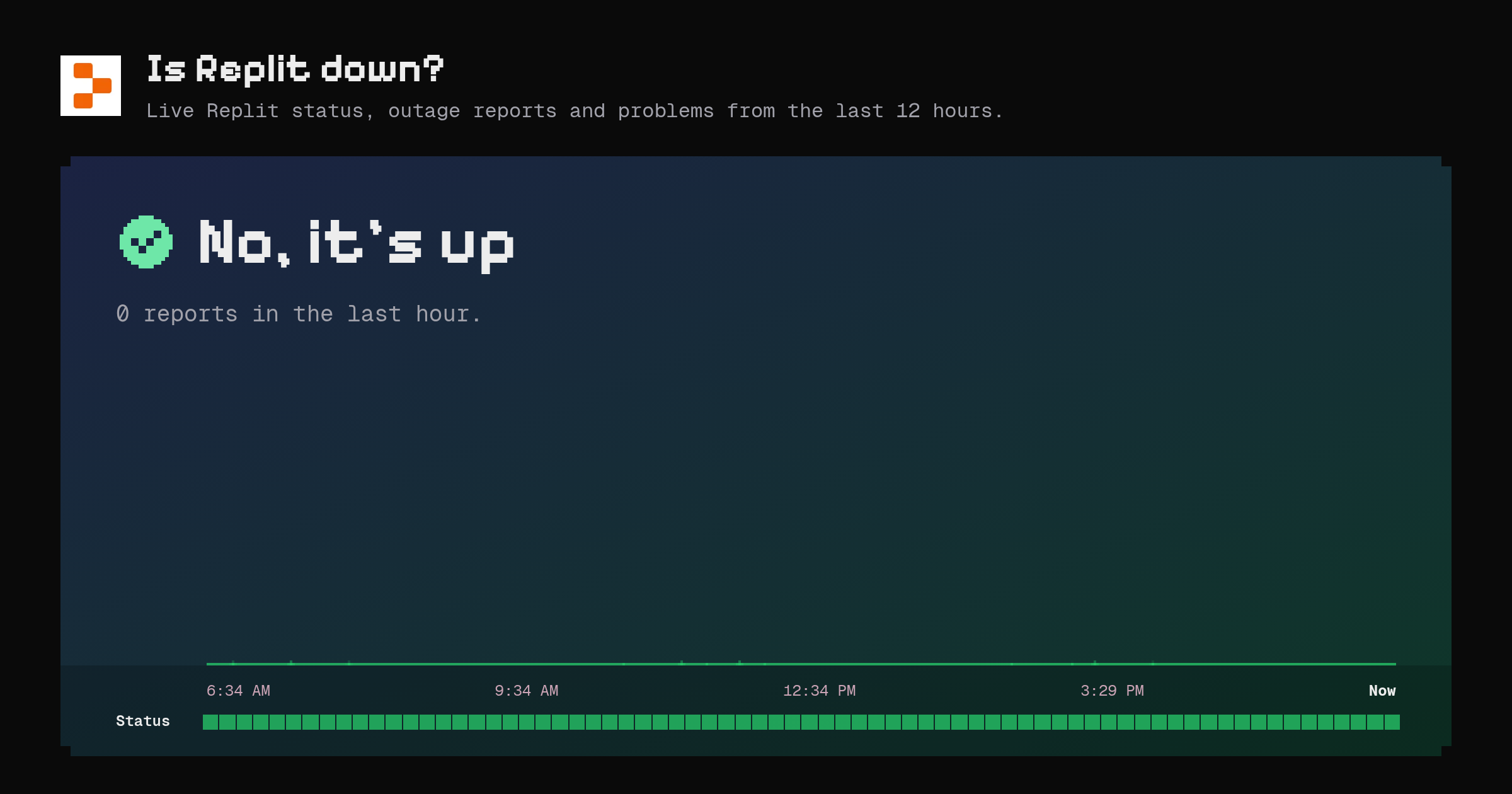 Is Replit down? · now/replit.com – Instatus Now