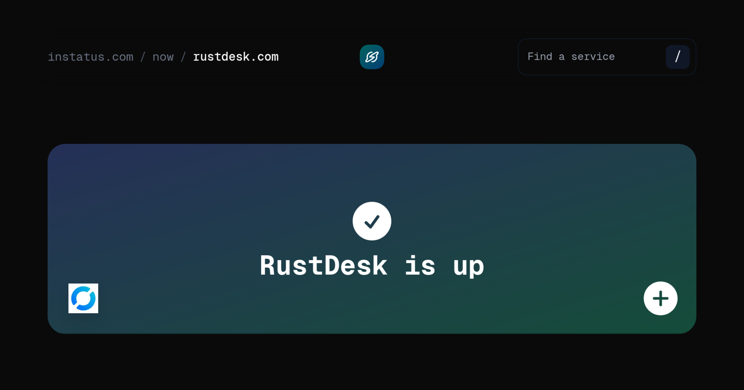 Is Rustdesk down? · now/rustdesk.com – Instatus Now