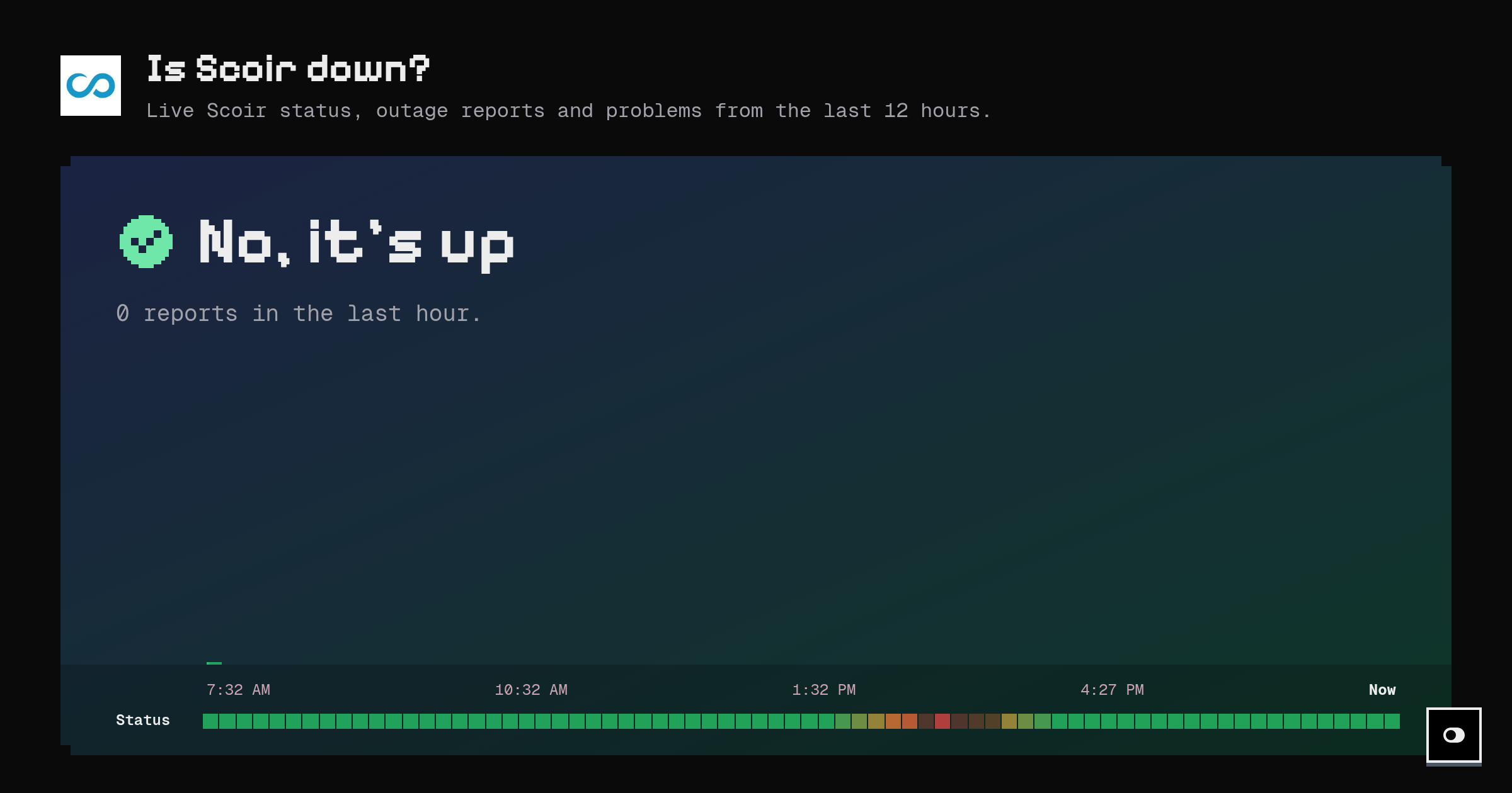 Is Scoir down? Live status and outage reports