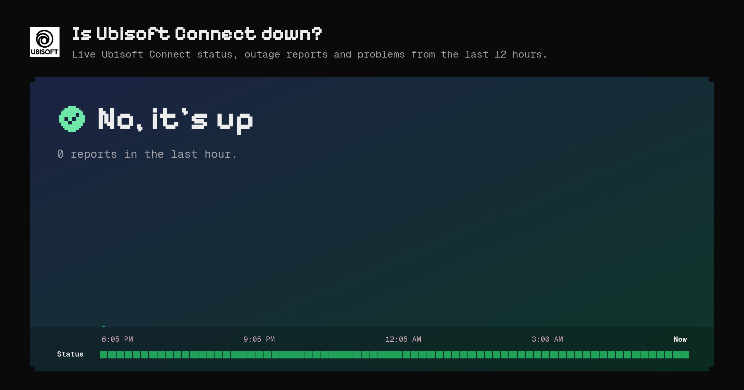 Is Ubisoft Connect down? · now/uplay.ubi.com – Instatus Now